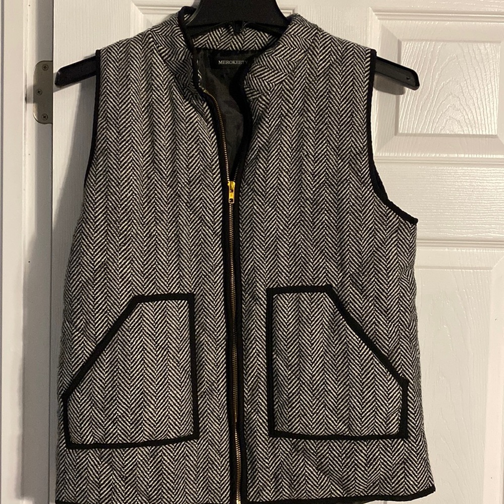 Quilted women’s vest. Size large